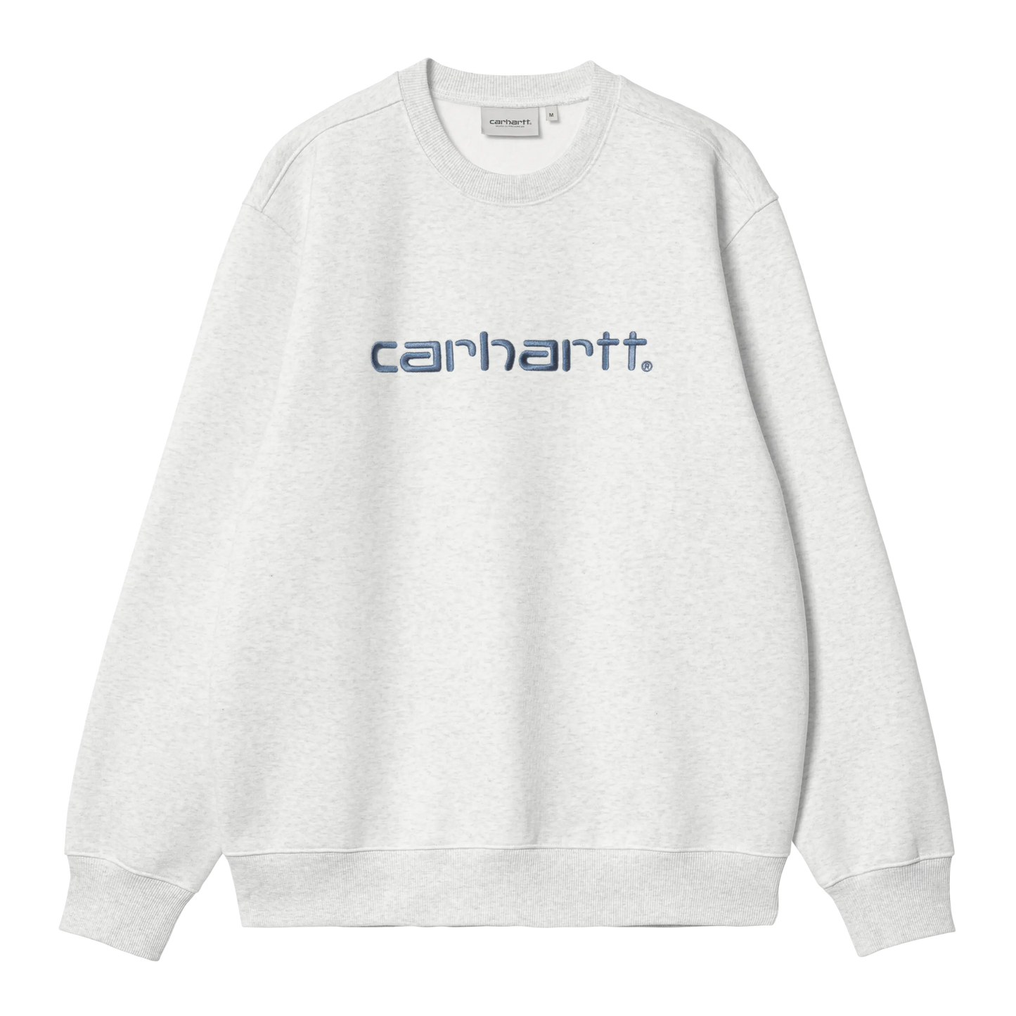 CARHARTT - CARHARTT SWEAT ASH HEATHER / LIBERTY