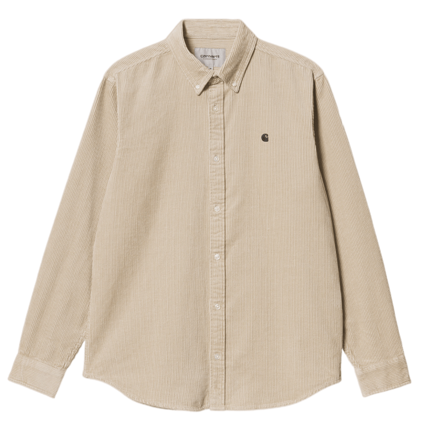 CARHARTT WIP - L/S MADISON CORD SHIRT WALL