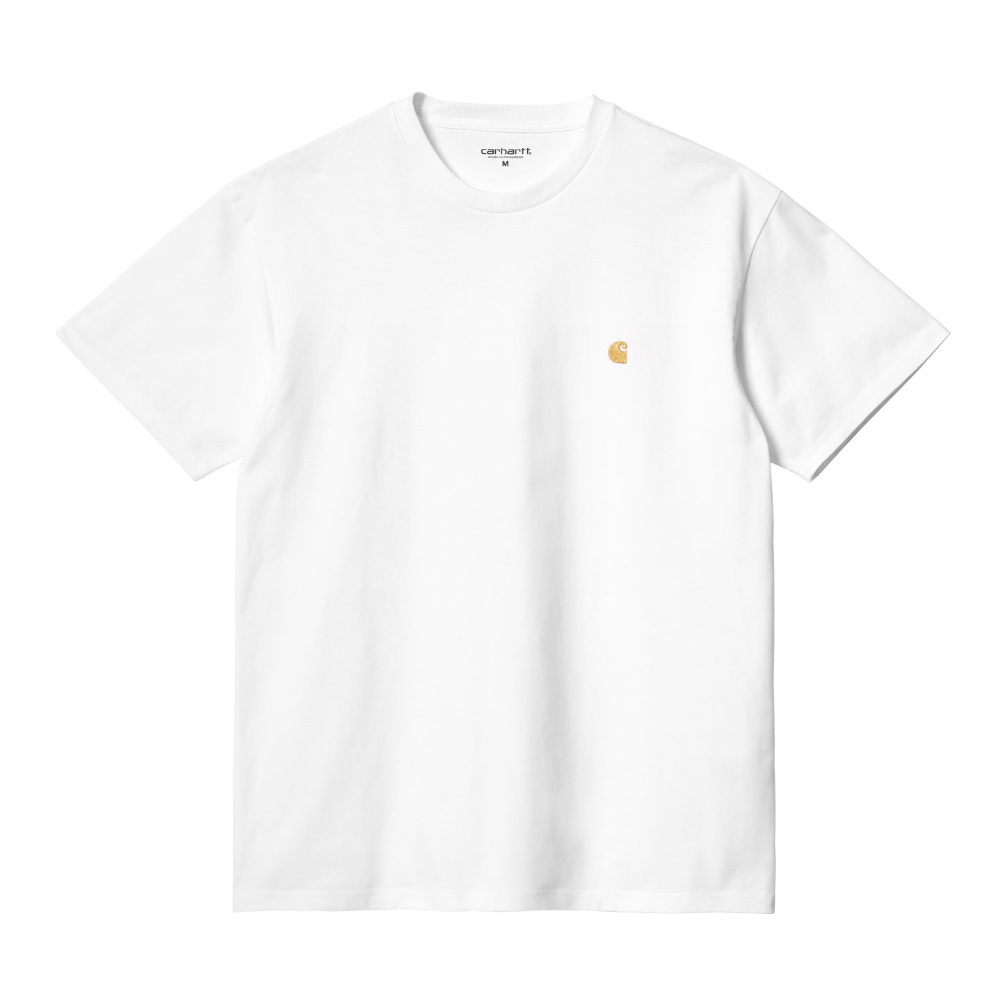 CARHARTT WIP - S/S CHASE T-SHIRT WHITE/ GOLD