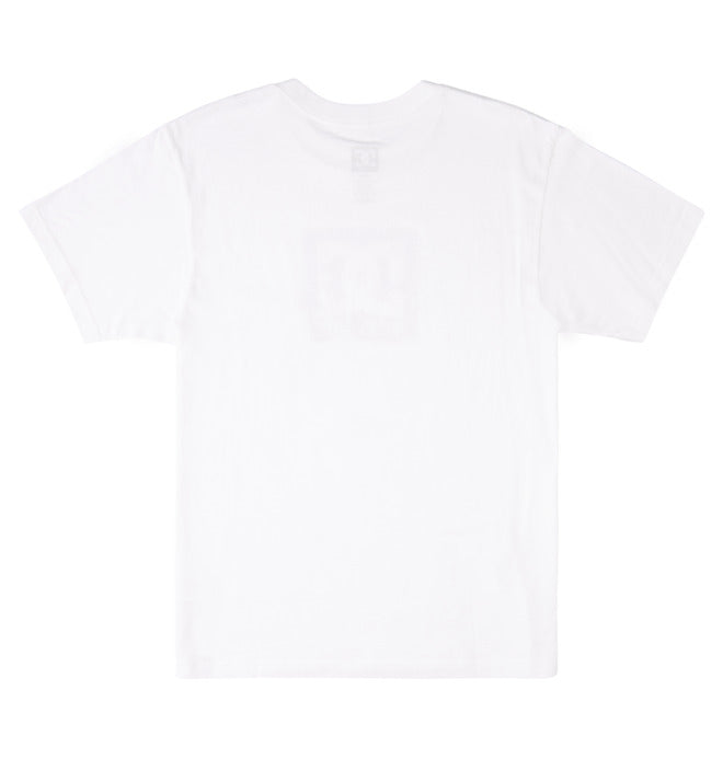 DC SQUARE STAR FILL T-SHIRT WHITE