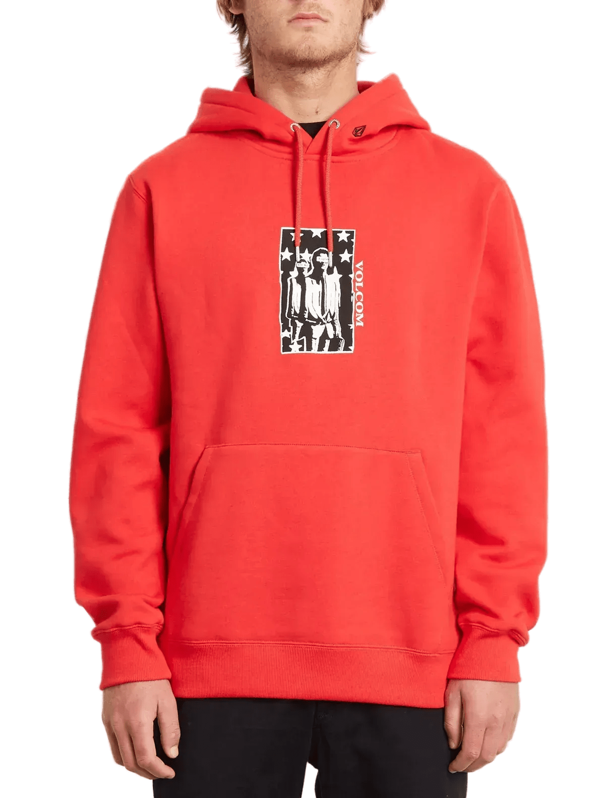 VOLCOM MERICK HOODIE FIERY RED