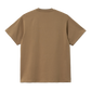 CARHARTT WIP - S/S SCRIPT EMBROIDERY T-SHIRT BUFFALO