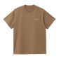 CARHARTT WIP - S/S SCRIPT EMBROIDERY T-SHIRT BUFFALO