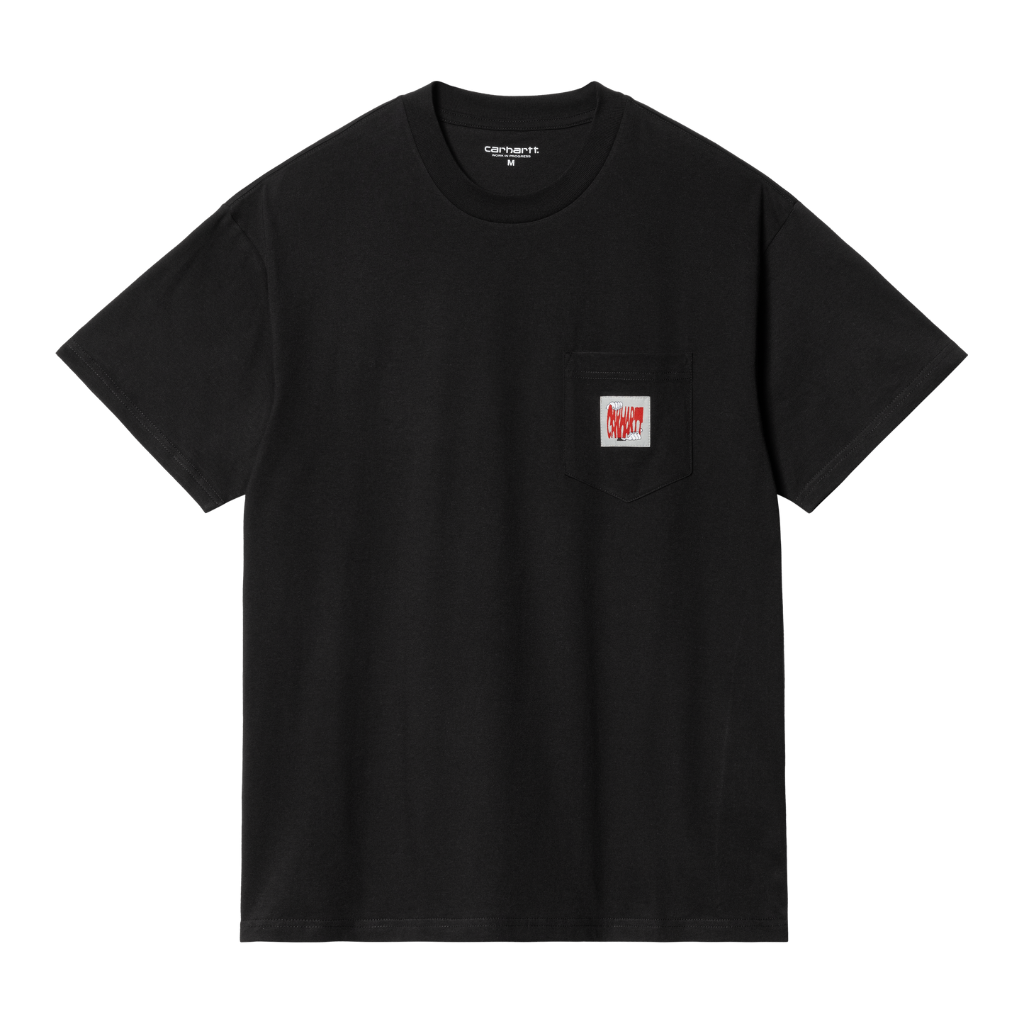 CARHARTT WIP - S/S STRETCH POCKET T-SHIRT BLACK