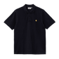 CARHARTT WIP - S/S CHASE PIQUE POLO DARK NAVY/ GOLD