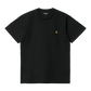 CARHARTT WIP - S/S CHASE T-SHIRT BLACK/ GOLD