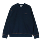 CARHARTT WIP - NAZKA SWEAT ASTRO/ HAMILTON BROWN