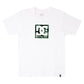 DC SQUARE STAR FILL T-SHIRT WHITE