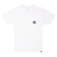 DC STAR POCKET T-SHIRT WHITE