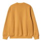 CARHARTT WIP - CARHARTT SWEAT OCHRE/ DARK NAVY