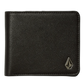 VOLCOM - SLIM STONE PU WALLET S BLACK