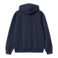 CARHARTT WIP - HOODED CARHARTT SWEAT ENZIAN/MISTY SKY