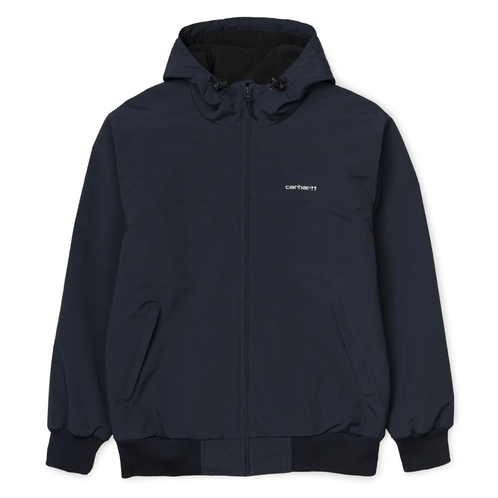 CARHARTT WIP - HOODED SAIL JACKET DARK NAVY
